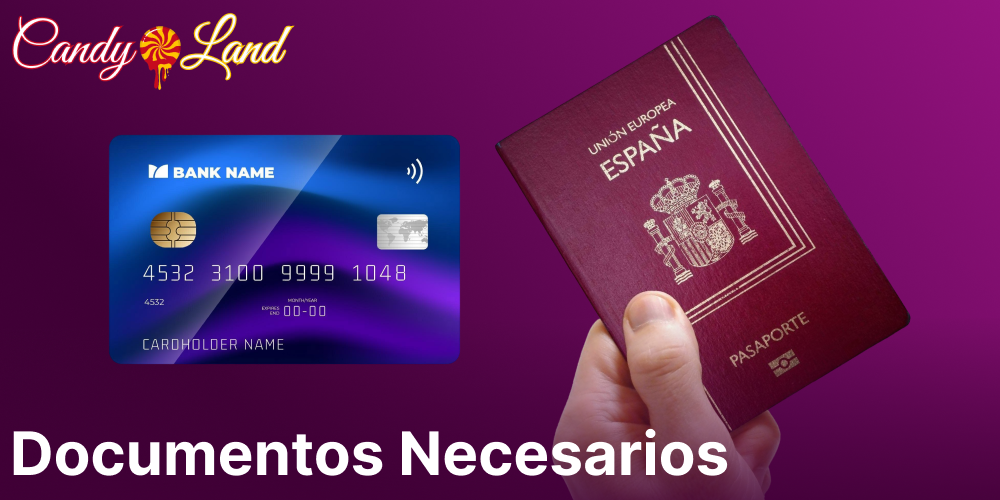 Documentos para la verificación de cuenta en Candyland Casino en España