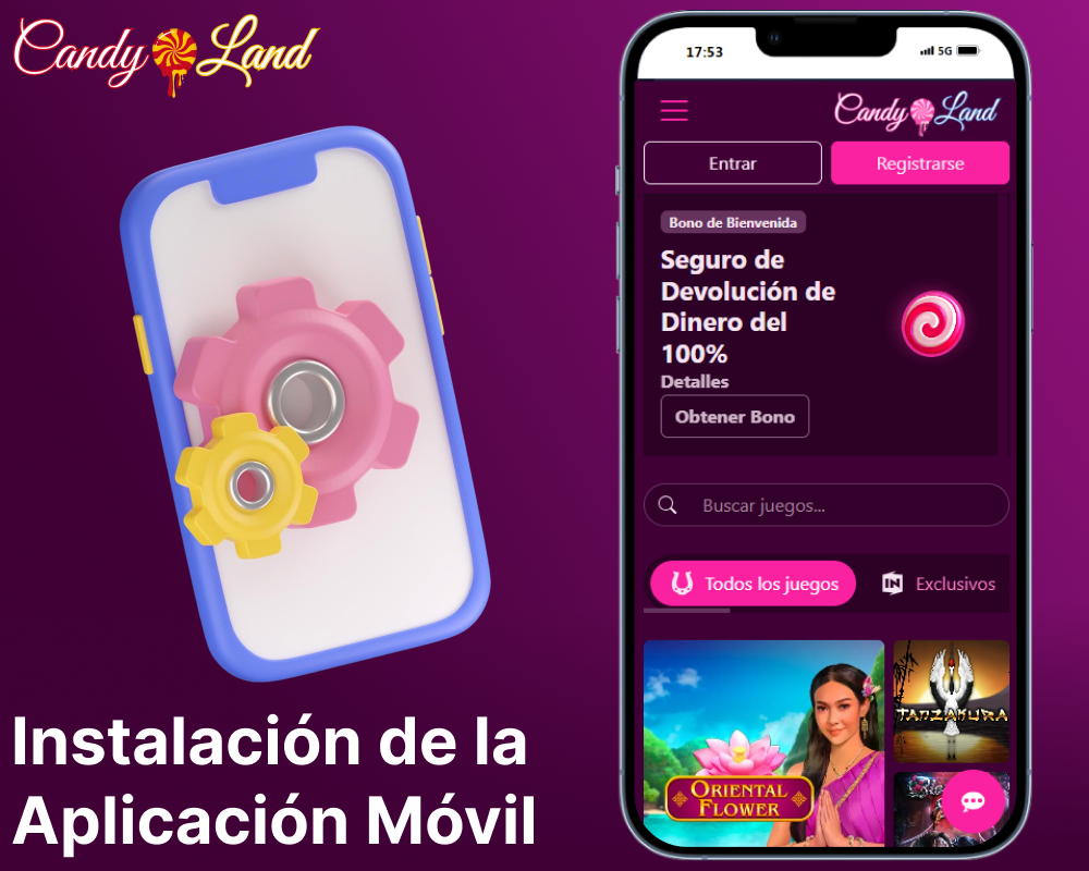 Guía de instalación de la app de Candyland Casino para jugadores de España