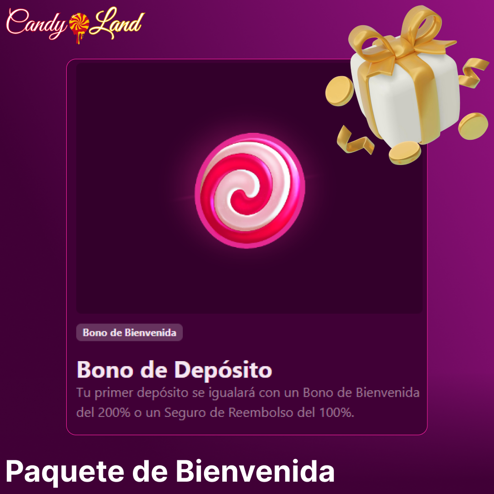 Candyland Casino bono de bienvenida para jugadores de España