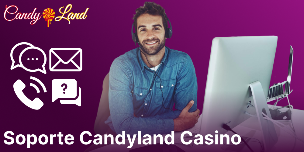 Servicios de atención al cliente de Candyland Casino disponibles para jugadores de España